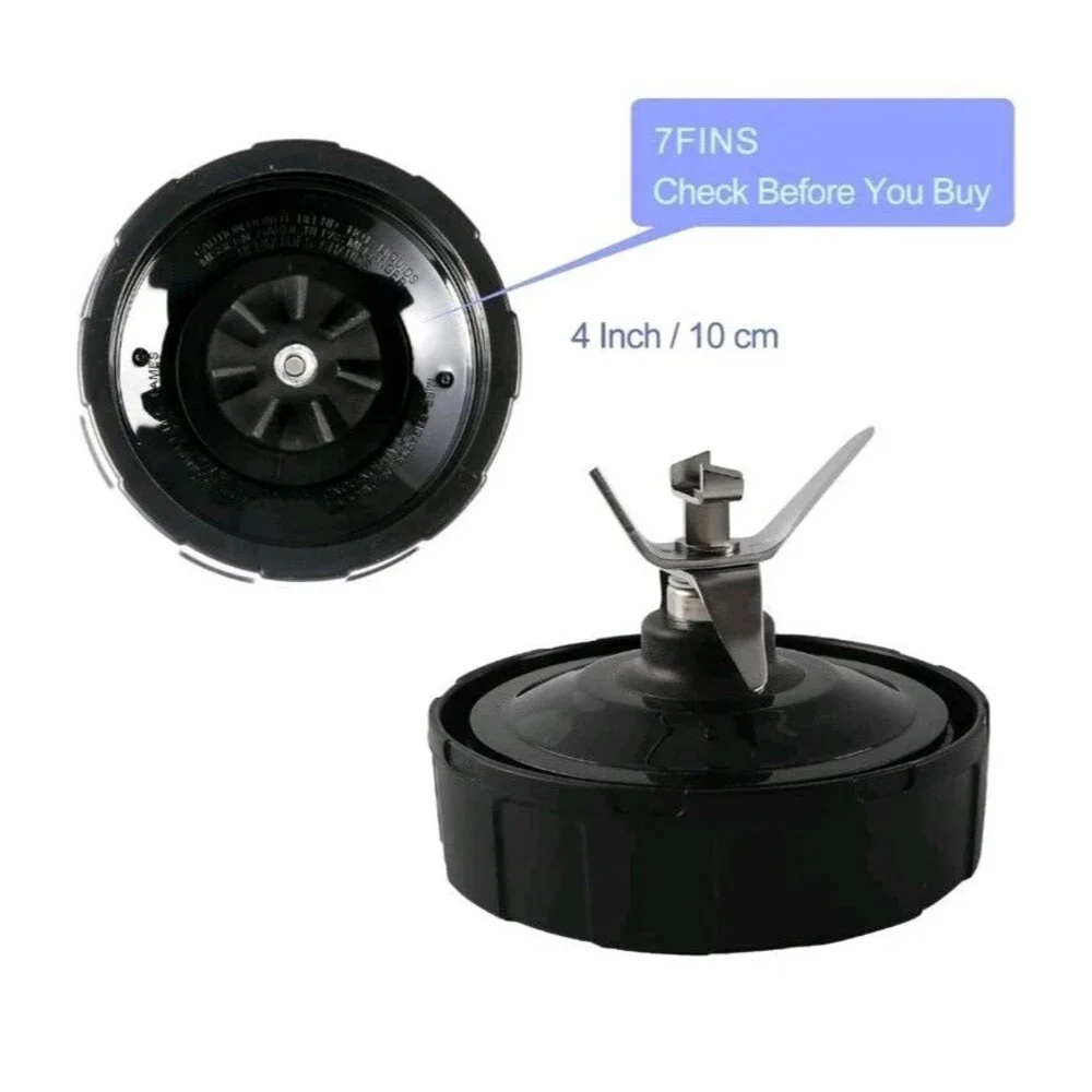 Replacement Extractor 7 Fin Blade Nutri Ninja Auto IQ Blender BL770 BL660 BL663